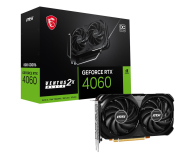 MSI GeForce RTX 4060 Ventus 2X Black OC 8GB GDDR6 - 1156776 - zdjęcie 1